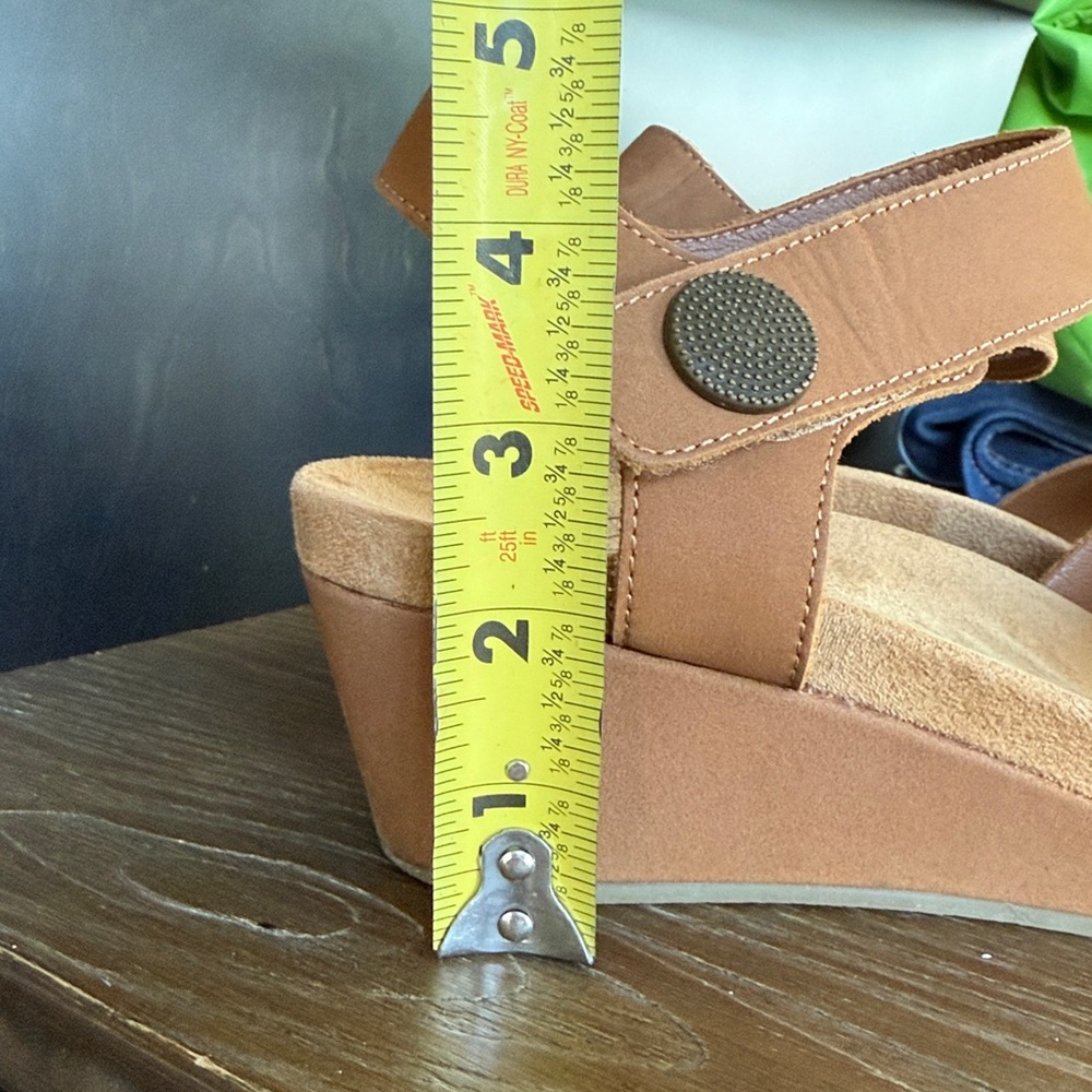 Leather wedges - Picture 3 of 7